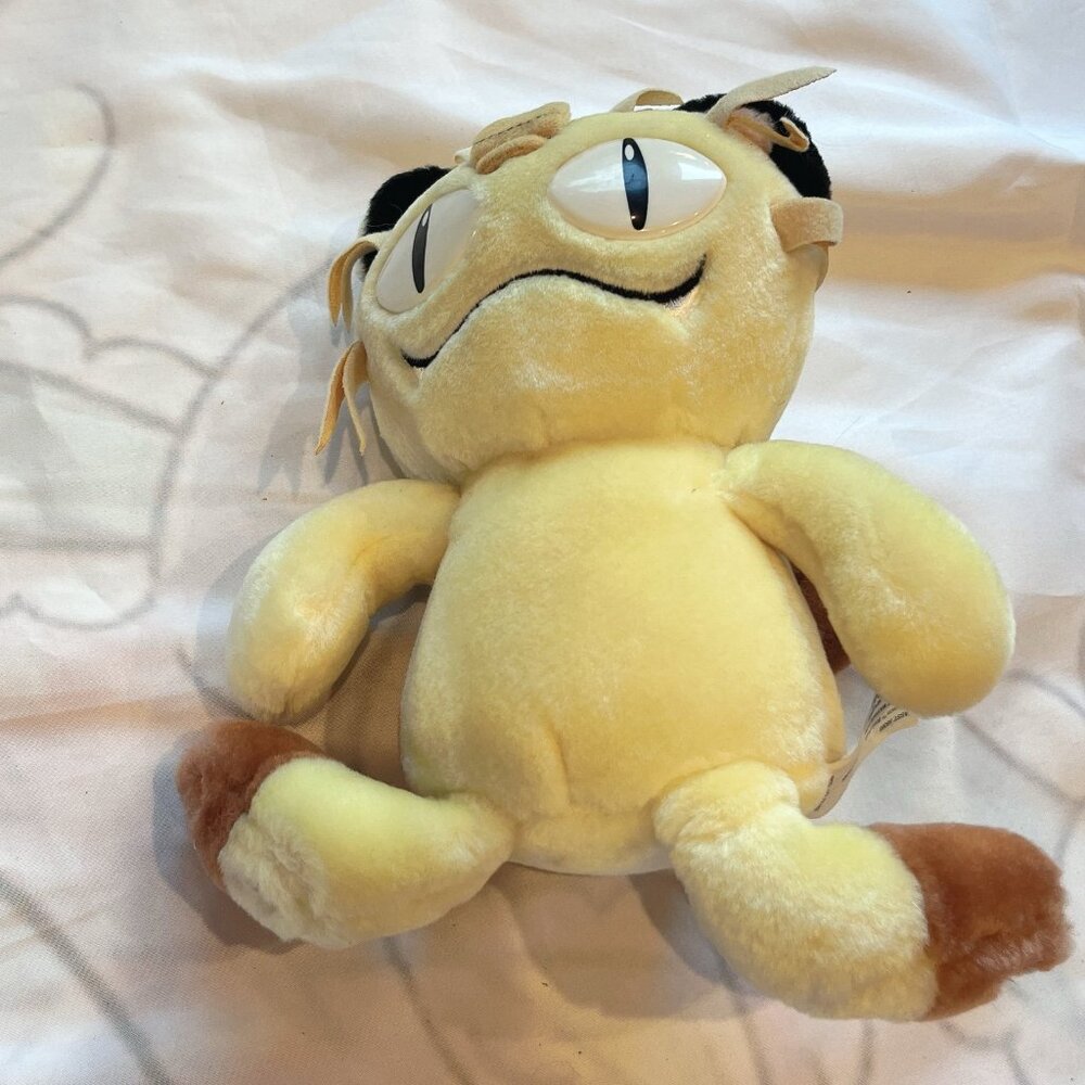 Vintage pokemon meowth plush